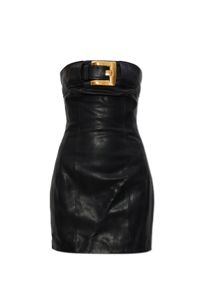 Leather dress