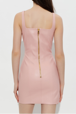 Balmain Leather dress