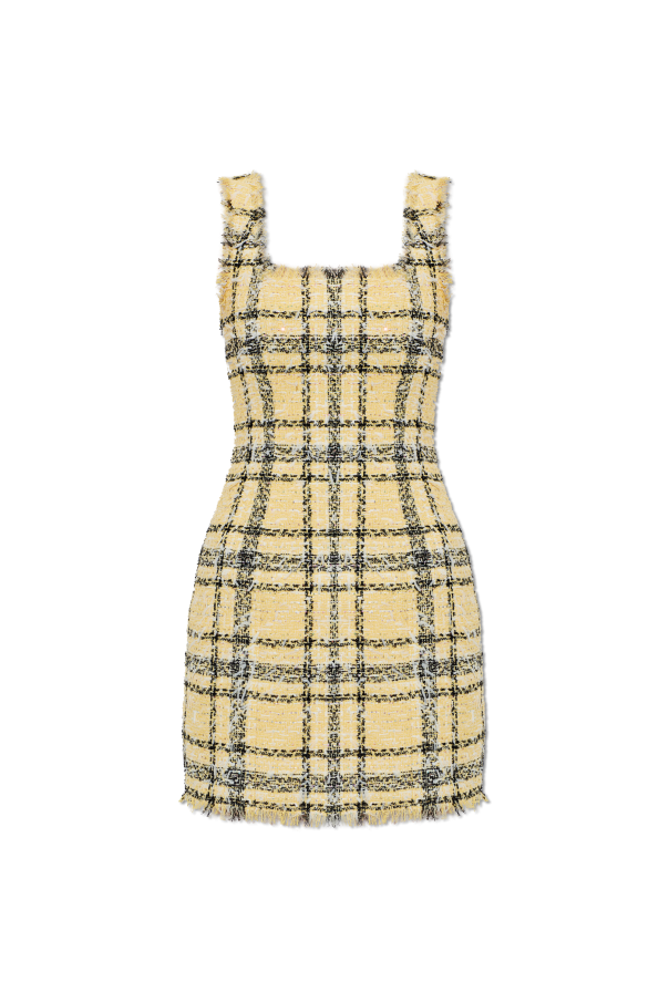Tweed dress od Balmain
