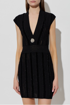 Balmain Dress with shimmering sequins