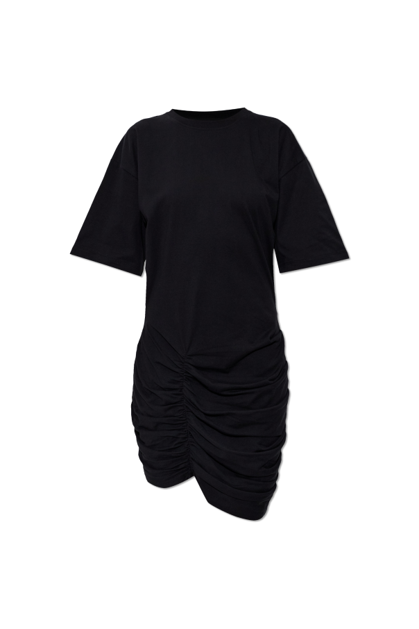 Dress with decorative draping od Balmain