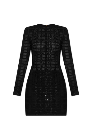 Dress with shimmering sequins