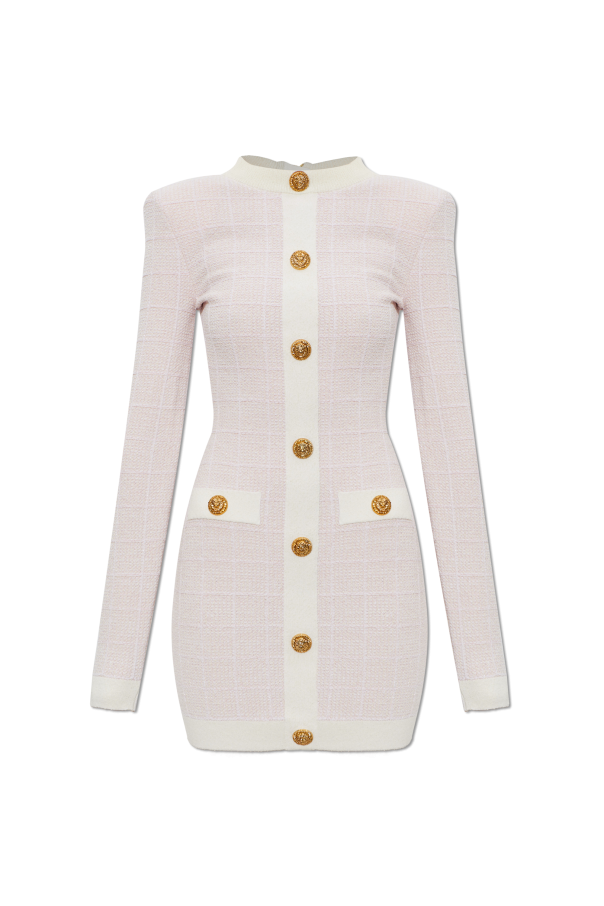 Tweed dress od Balmain