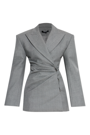 Dress with decorative draping od Balmain