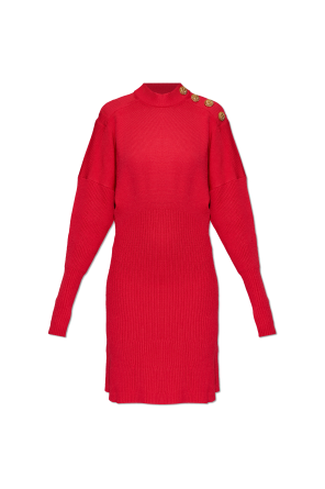 Kleid mit Stehkragen