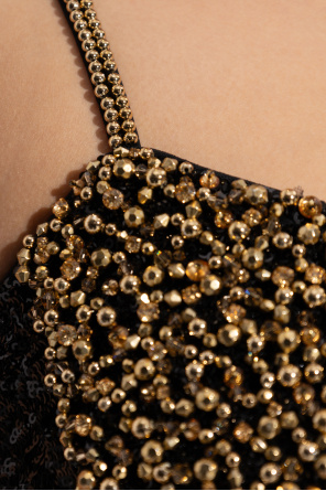 Balmain Paillettenkleid mit Trägern