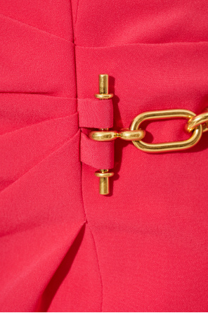 Balmain Long dress with decorative draping