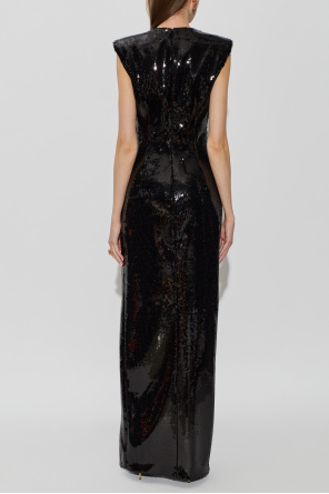 Balmain Vestido de lentejuelas