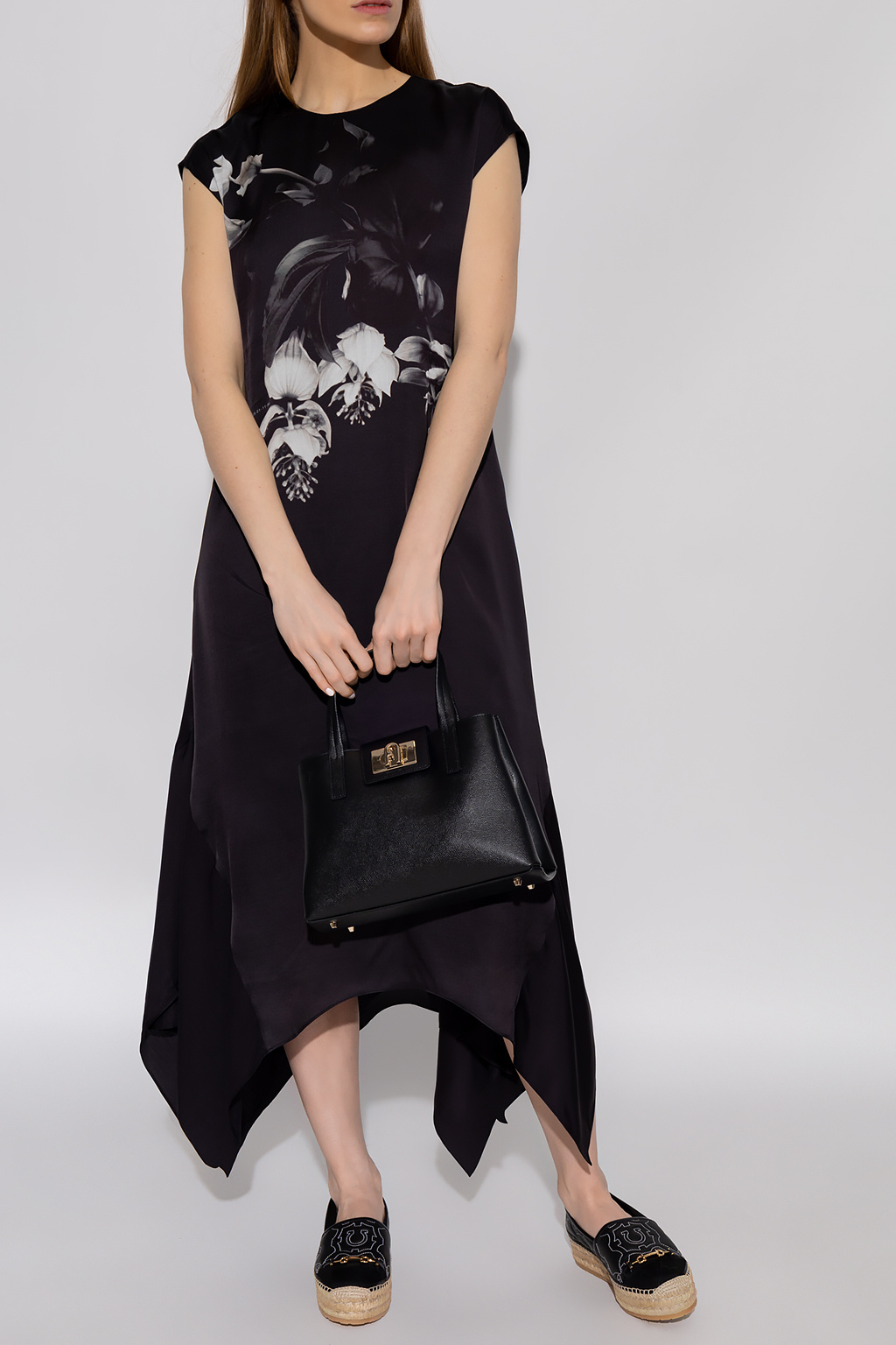 AllSaints ‘Gian Kosumoso’ asymmetrical dress