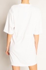 ADIDAS Originals WHITE Long T-shirt with logo