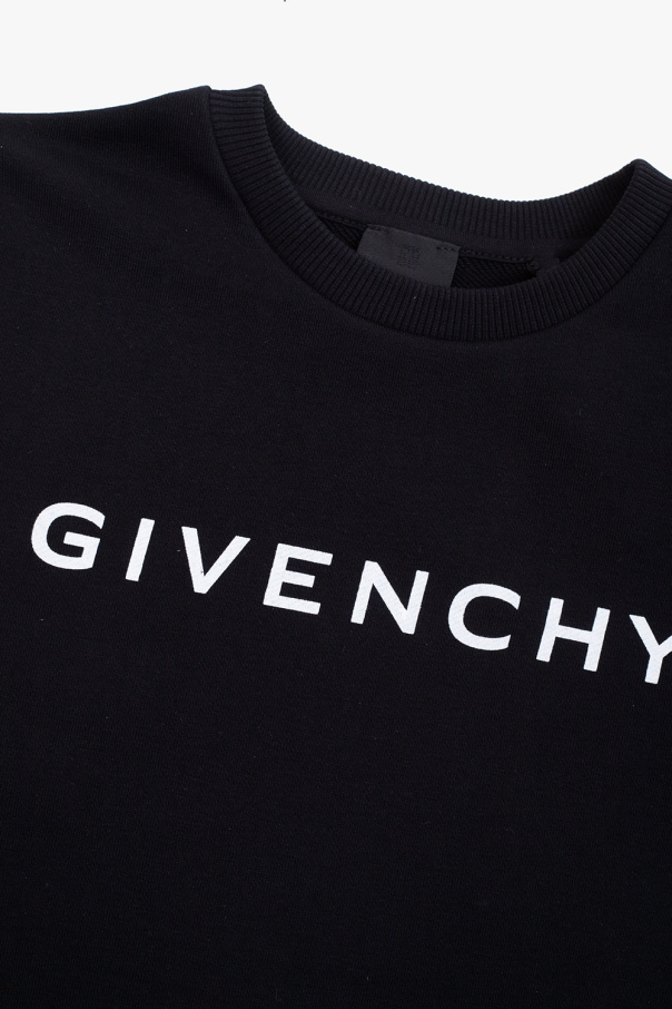Givenchy Kids Givenchy 4G raffia block-heel mule Braun