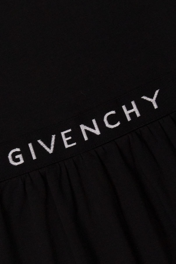 Givenchy Kids Givenchy Kids colour block logo print track pants