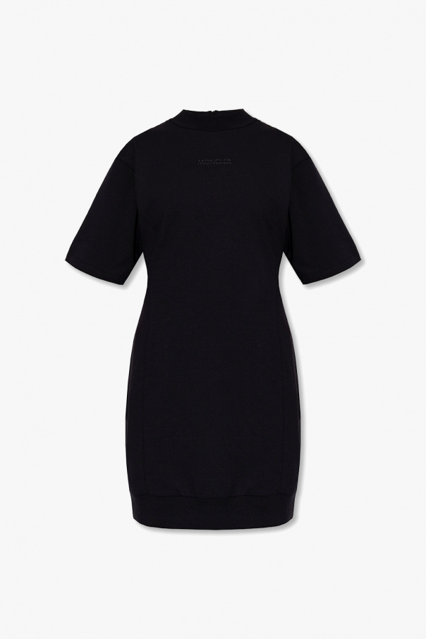 Moncler SPANX dress with stand collar