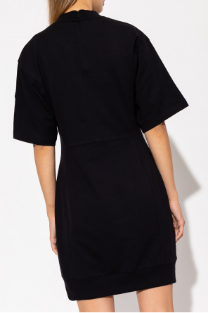 Moncler comfortable Dress with stand collar