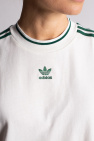 ADIDAS Originals WHITE Long T-shirt with logo