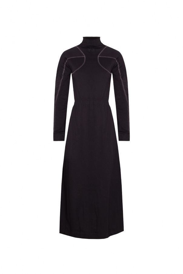 Y-3 Yohji Yamamoto Dress with stand-up collar