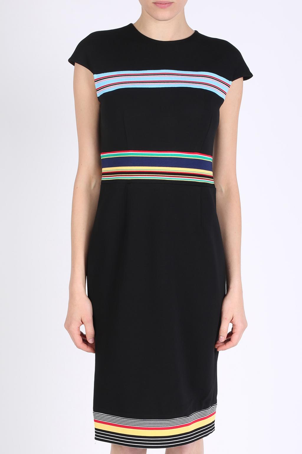 dvf striped dress