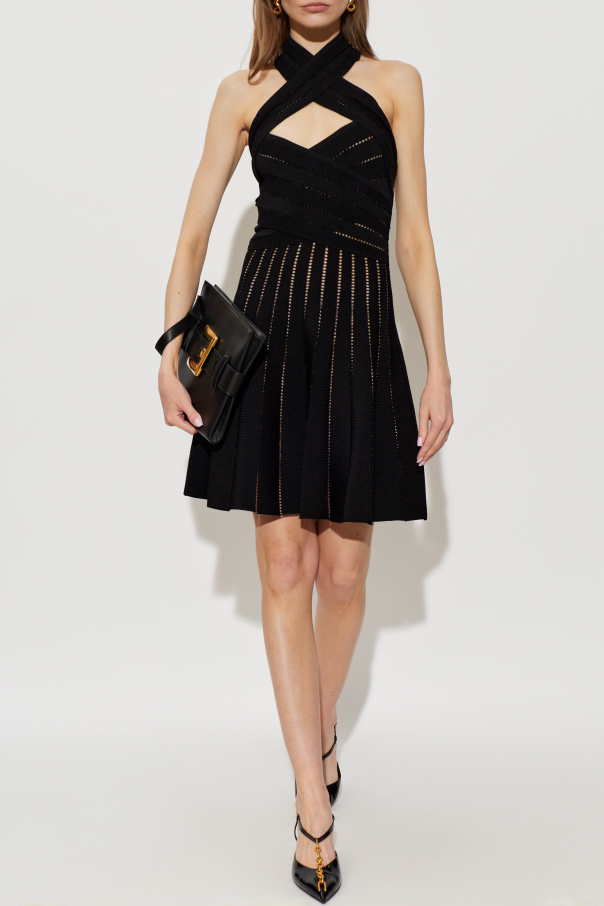Balmain Off-shoulder dress