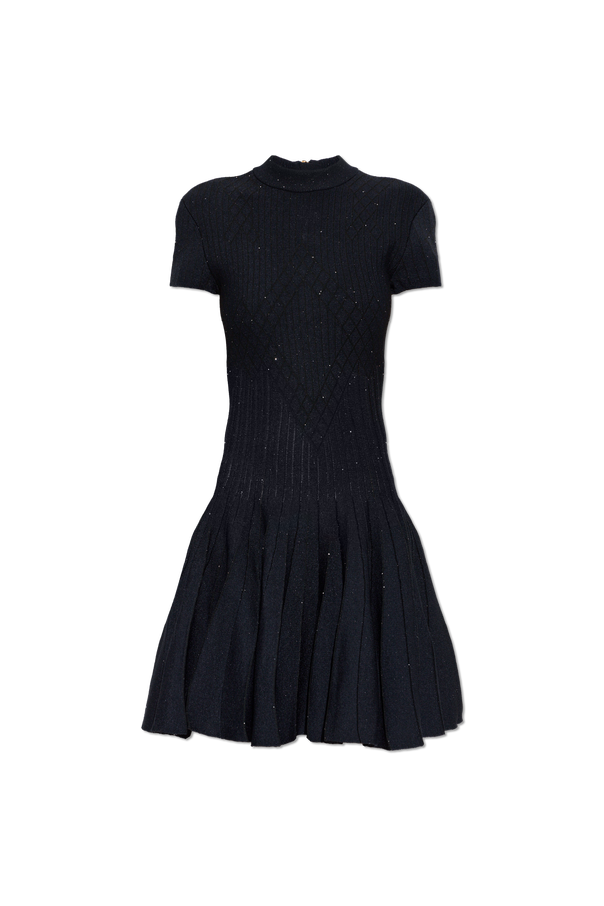 Dress with shimmering sequins od Balmain