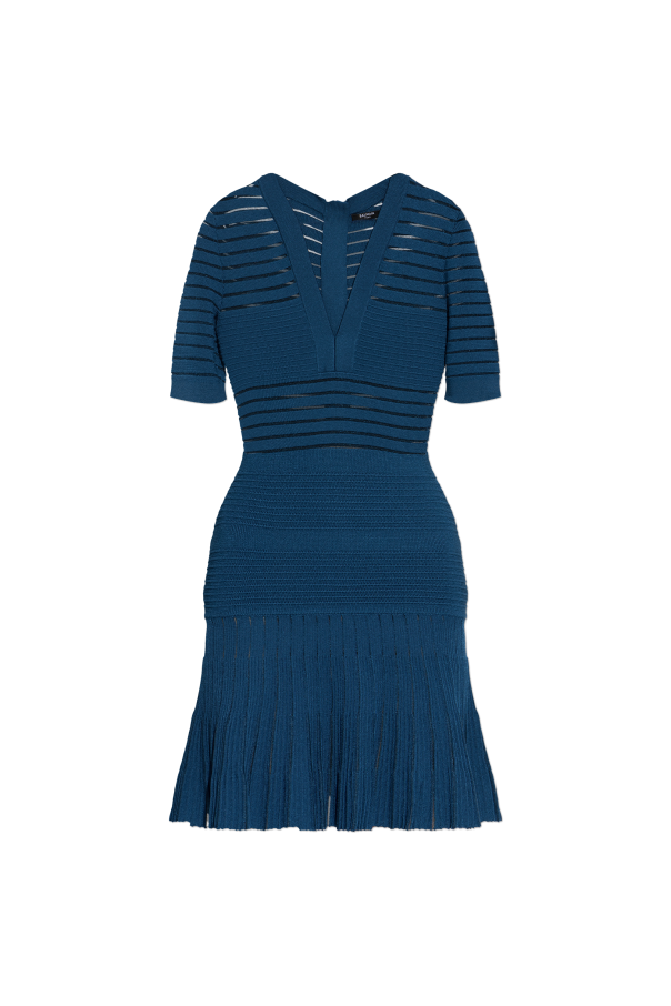 Dress with a V-neckline od Balmain