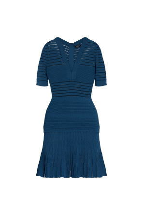 Kleid mit V-Ausschnitt