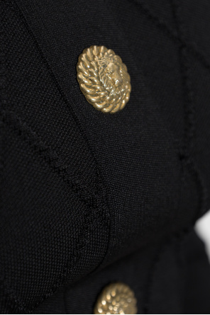 Balmain Sukienka z dekoracyjnymi guzikami