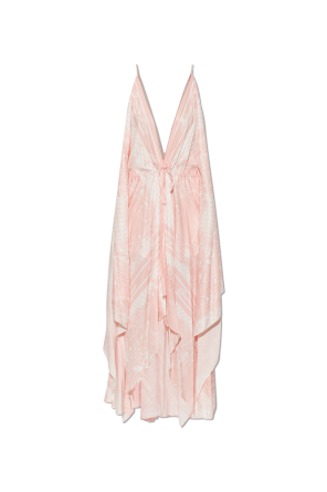 Asymmetrical strappy dress