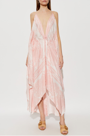 Balmain Asymmetrical strappy dress