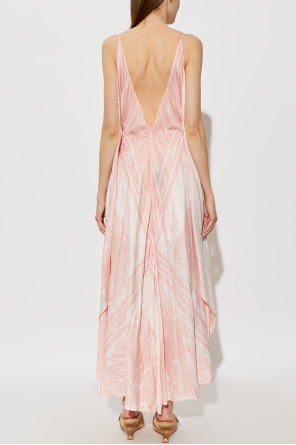 Balmain Asymmetrical strappy dress