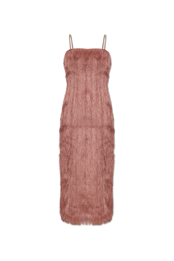 Dress with fringes od Balmain