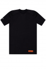intarsia-knit logo stretch-cotton polo shirt