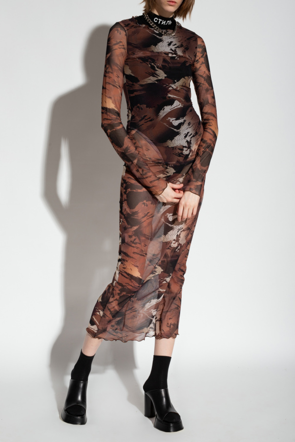 Heron Preston Transparent dress