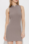Heron Preston Ribbed sleeveless dress