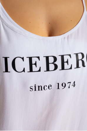 Iceberg Sleeveless Kapuzenjacke dress