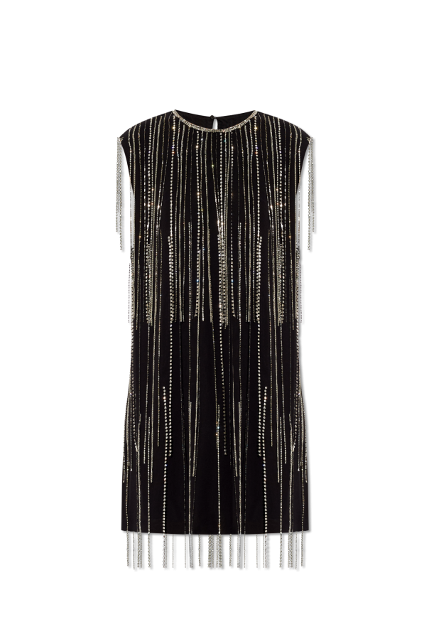 Sukienka z frędzlami ‘ilia’ od AllSaints