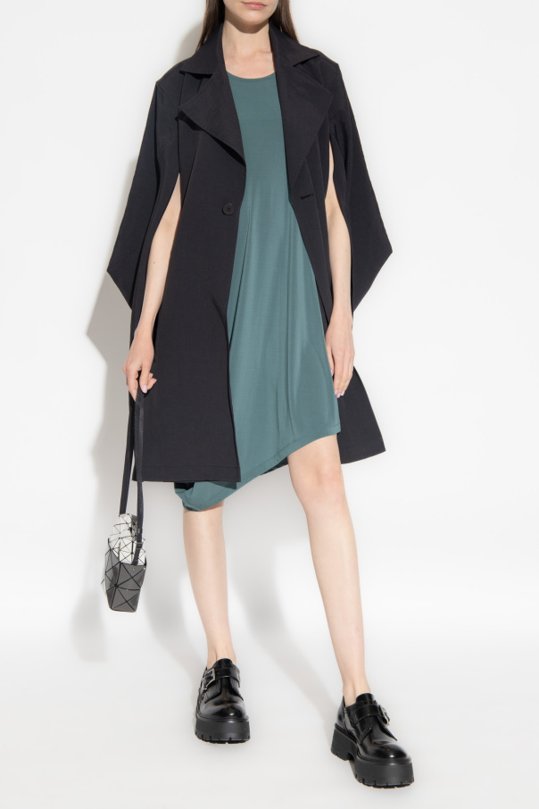 Issey Miyake Sleeveless jersey dress