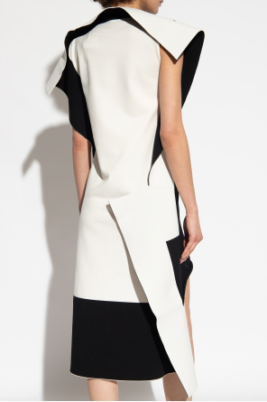Issey Miyake Lindsey Dress with geometrical pattern