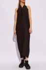 Issey Miyake BROWN Pleated dress by Issey Miyake