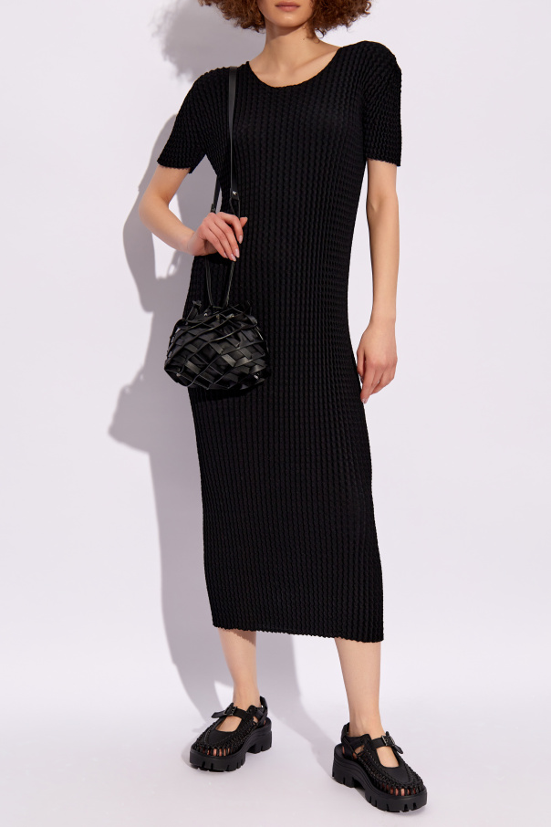 Black Pleated dress Issey Miyake - Vitkac Germany