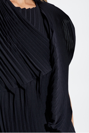 Issey Miyake Pleated sleeveless dress