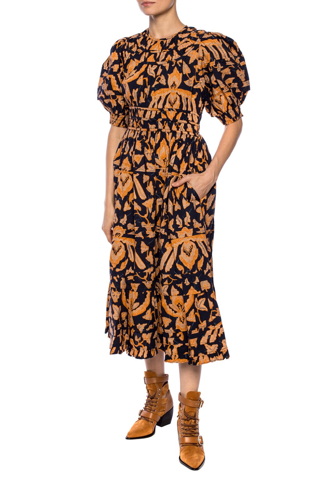Indah' patterned dress Ulla Johnson 