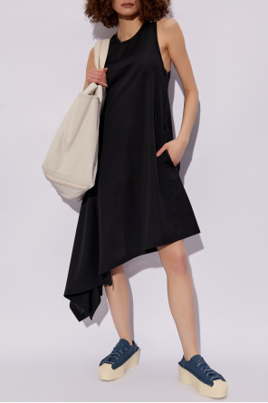 Asymmetrical sleeveless dress od Y-3 Yohji Yamamoto