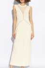 JIL SANDER cream Knitted Dress