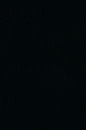 JIL SANDER Wool dress with bare shoulders