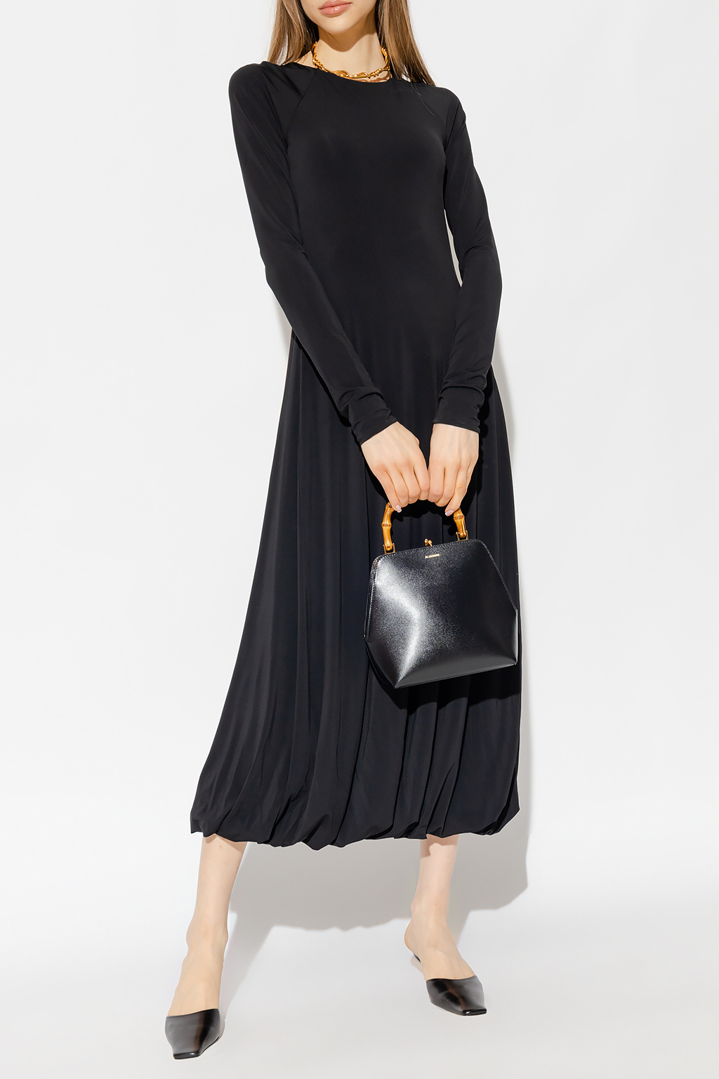 JIL SANDER Slashed dress