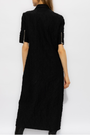 JIL SANDER Sukienka z teksturowanym wzorem