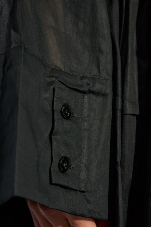 JIL SANDER Dress with draping at the waist