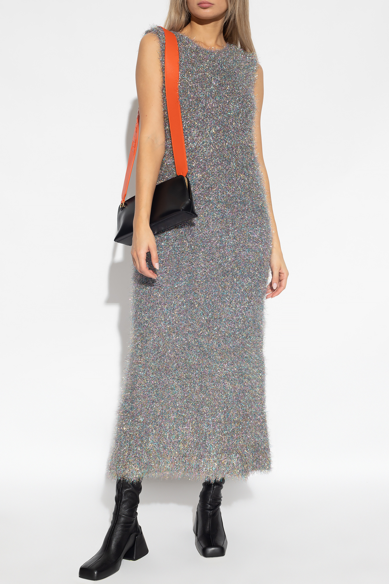 JIL SANDER Sparkling sleeveless dress