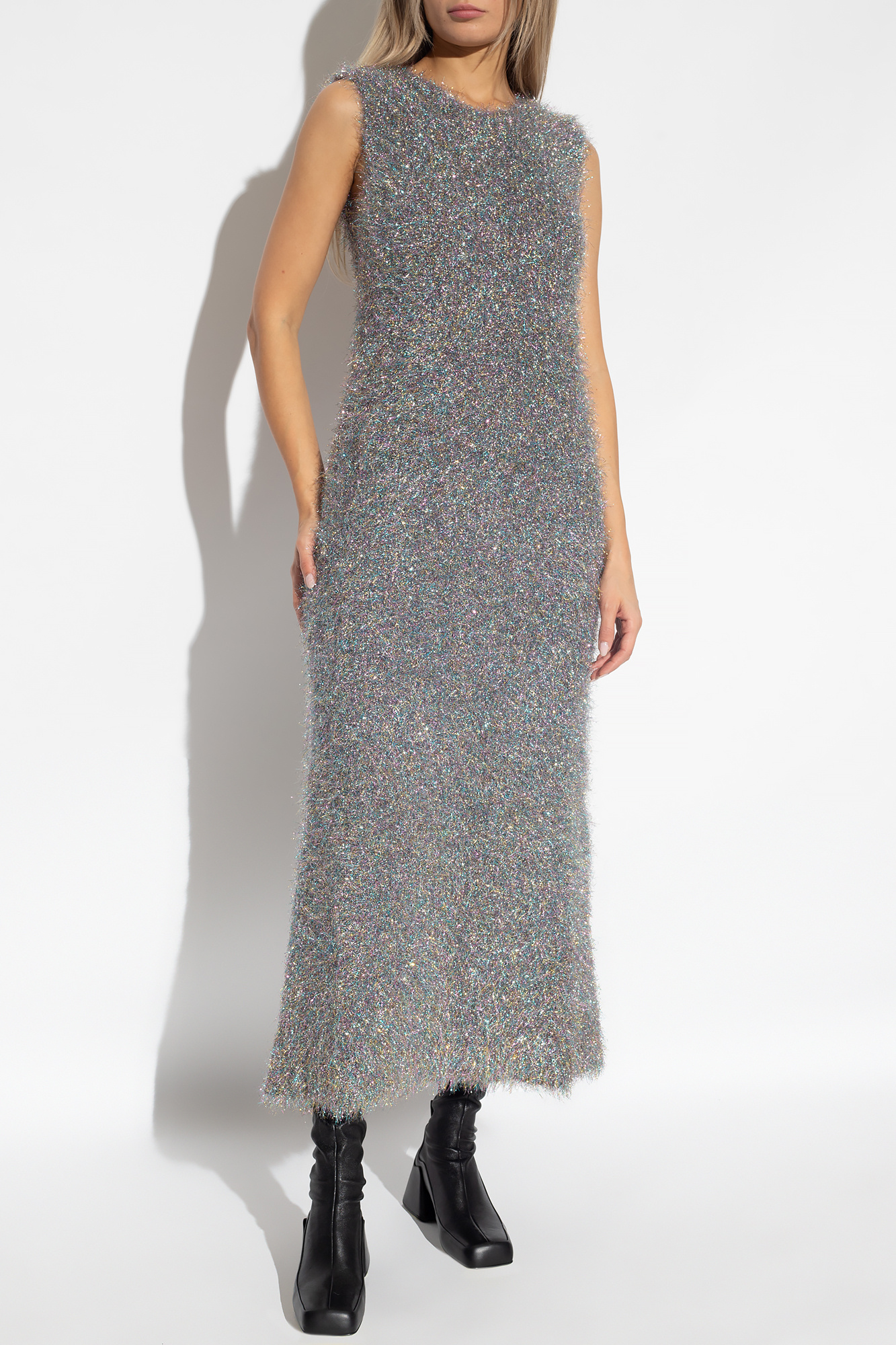 JIL SANDER Sparkling sleeveless dress