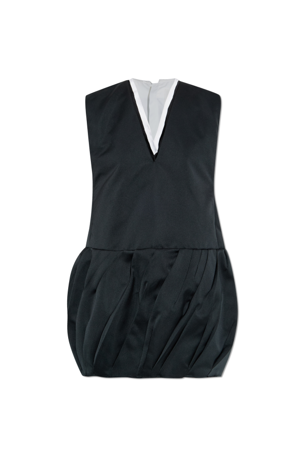 V-neck dress od JIL SANDER